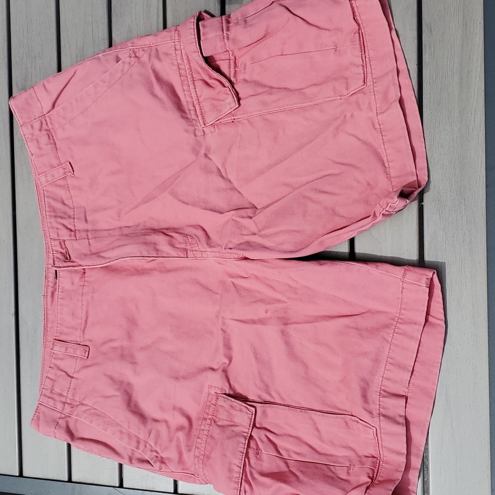 Vintage Pink Cargo Shorts
